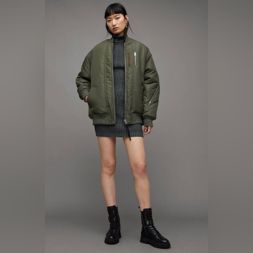 NWT $499 ALLSAINTS Scout Bomber Jacket - Picture 6 of 15
